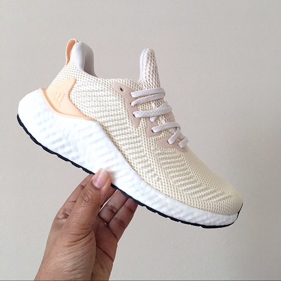 Adidas AlphaBoost Beige Vanilla Sneakers - Picture 2 of 8